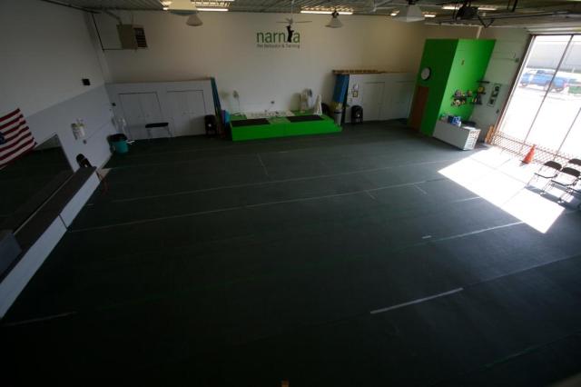 The main training room